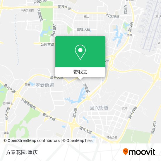 方泰花园地图