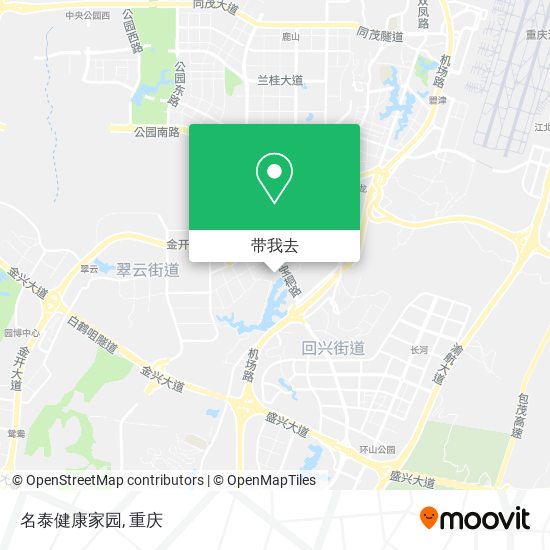 名泰健康家园地图