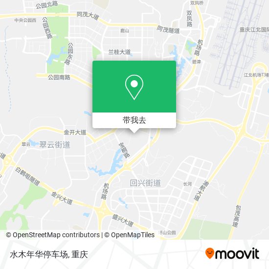 水木年华停车场地图