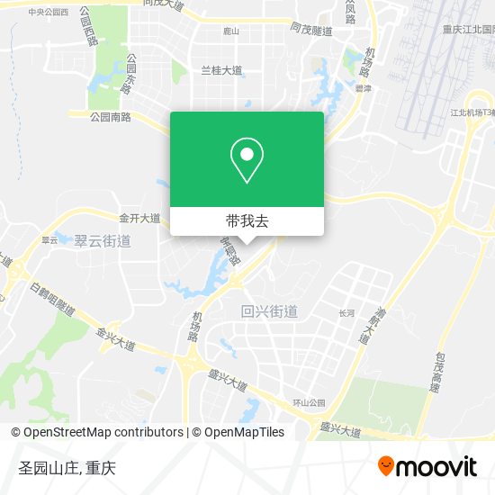 圣园山庄地图