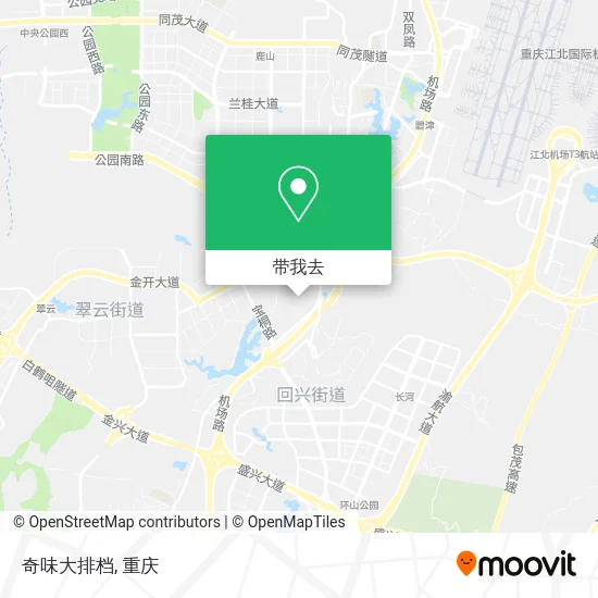 奇味大排档地图