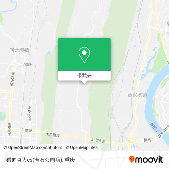 猎豹真人cs(海石公园店)地图