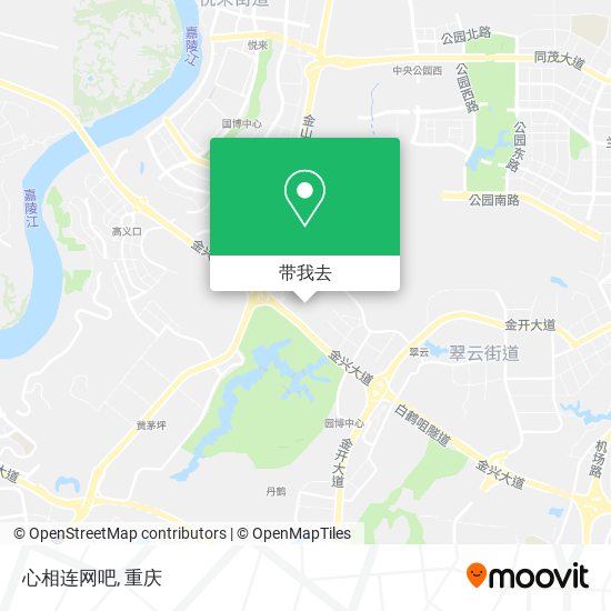 心相连网吧地图