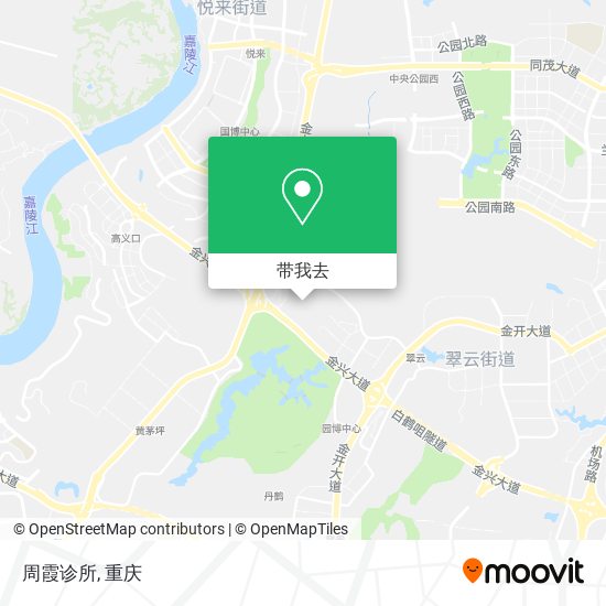 周霞诊所地图