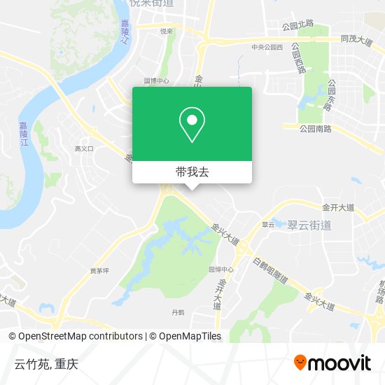 云竹苑地图