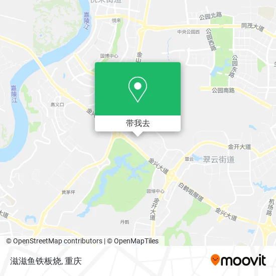 滋滋鱼铁板烧地图