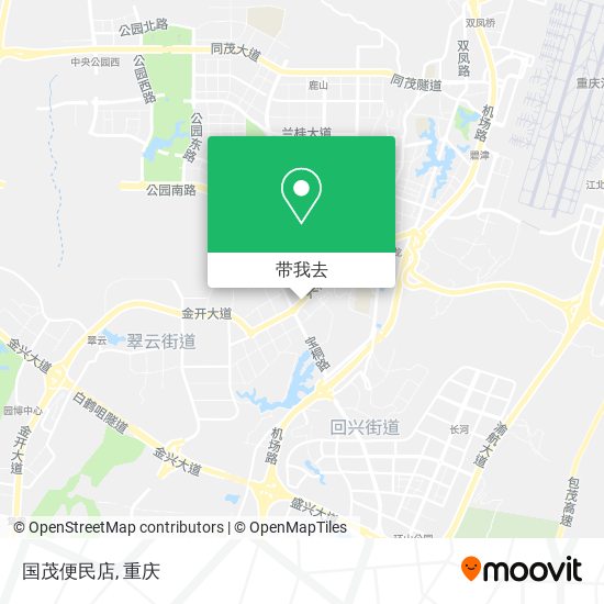 国茂便民店地图