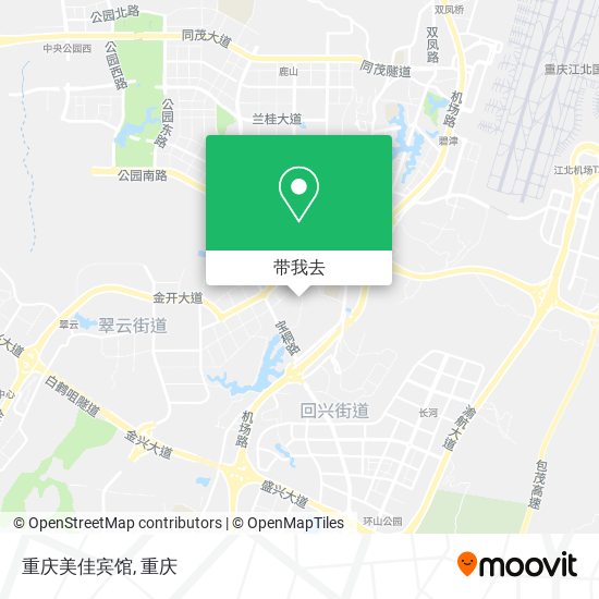 重庆美佳宾馆地图