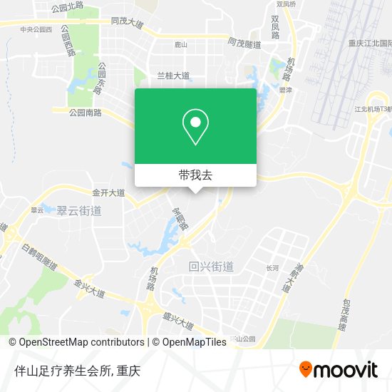 伴山足疗养生会所地图