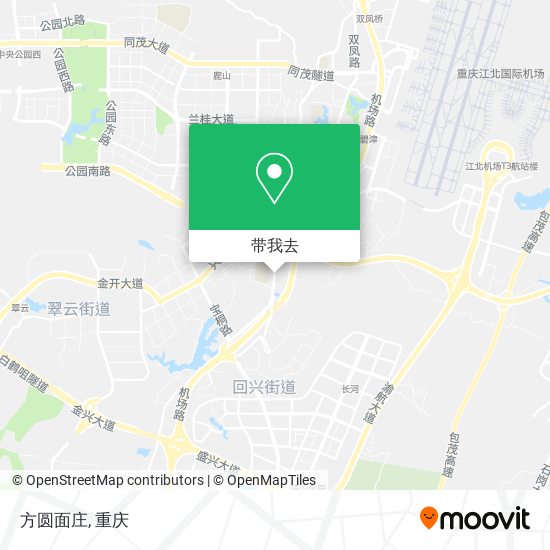 方圆面庄地图