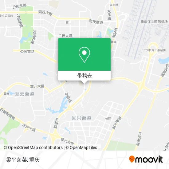 梁平卤菜地图