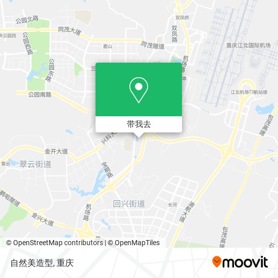 自然美造型地图