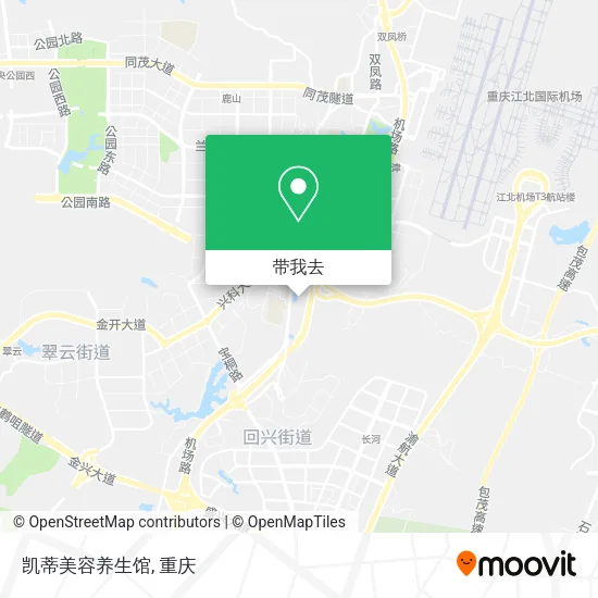 凯蒂美容养生馆地图