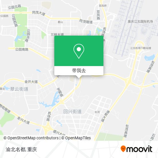 渝北名都地图