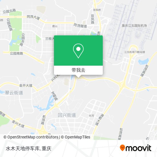 水木天地停车库地图