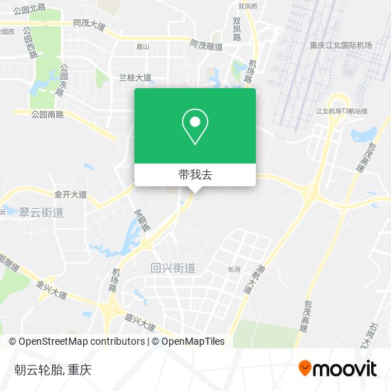 朝云轮胎地图