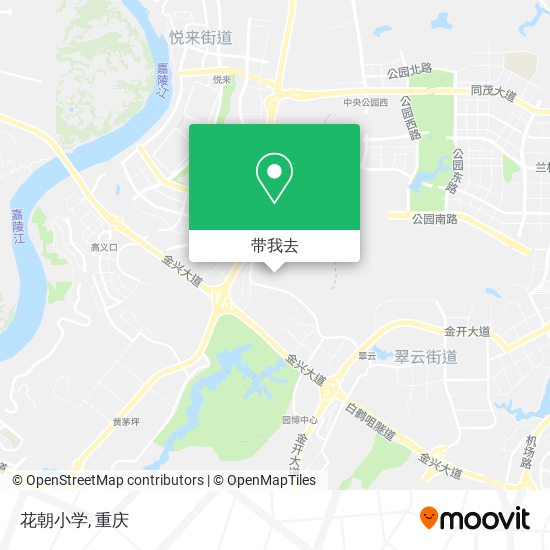 花朝小学地图