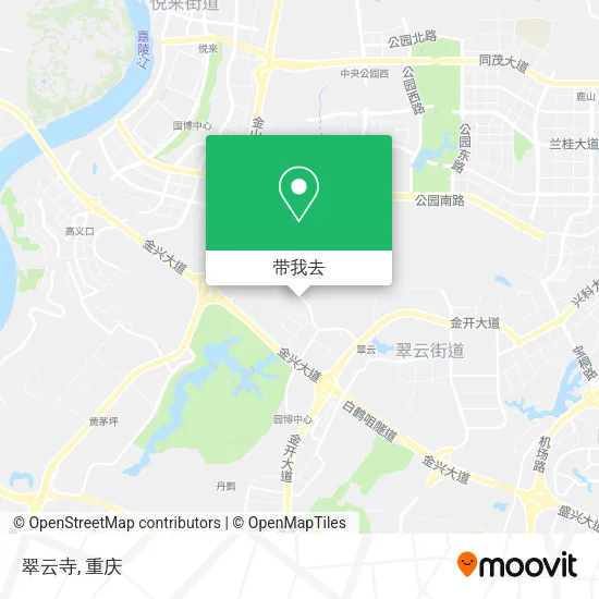 翠云寺地图