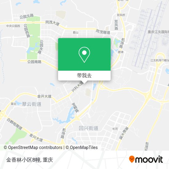金香林小区8幢地图