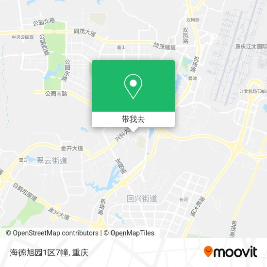 海德旭园1区7幢地图