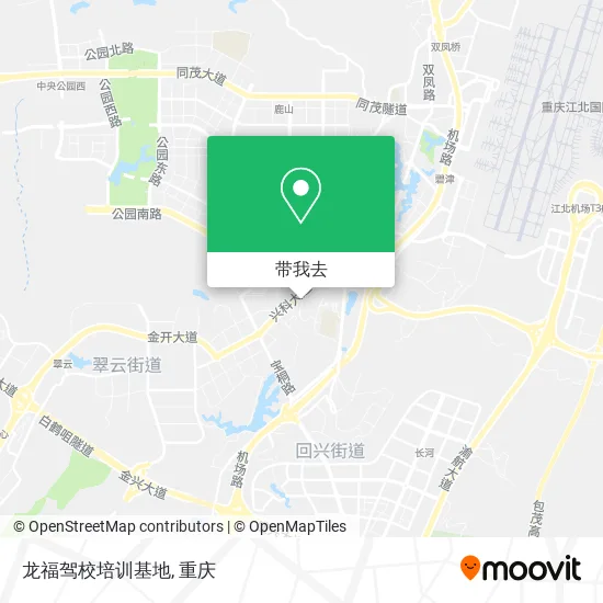 龙福驾校培训基地地图