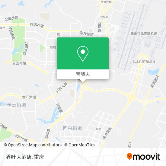 香叶大酒店地图