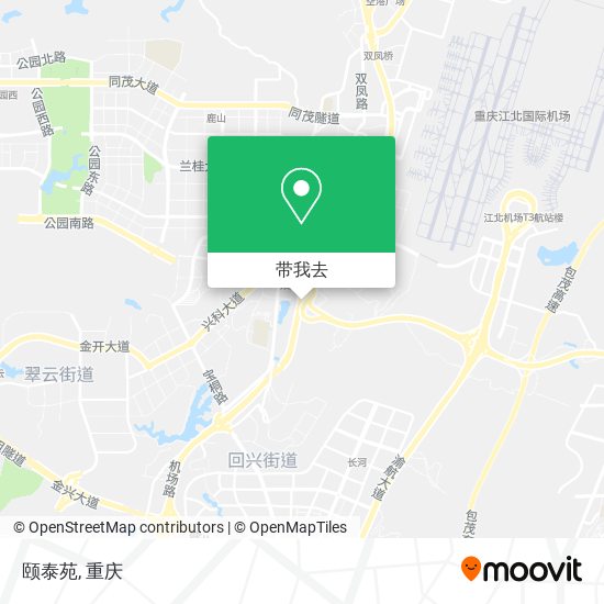 颐泰苑地图