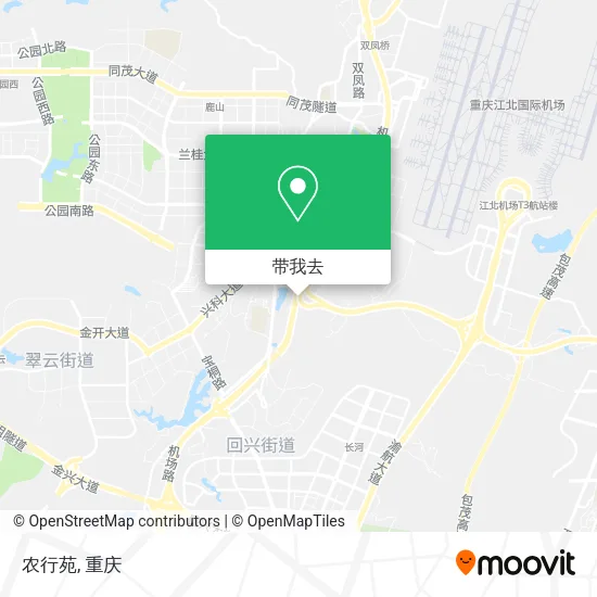 农行苑地图