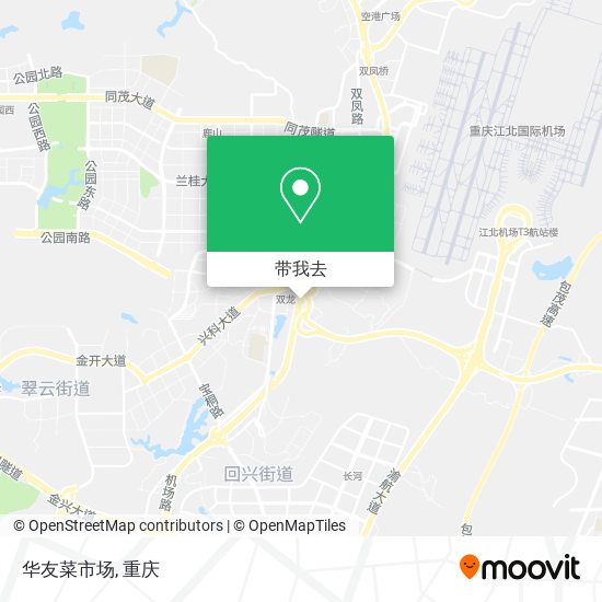 华友菜市场地图