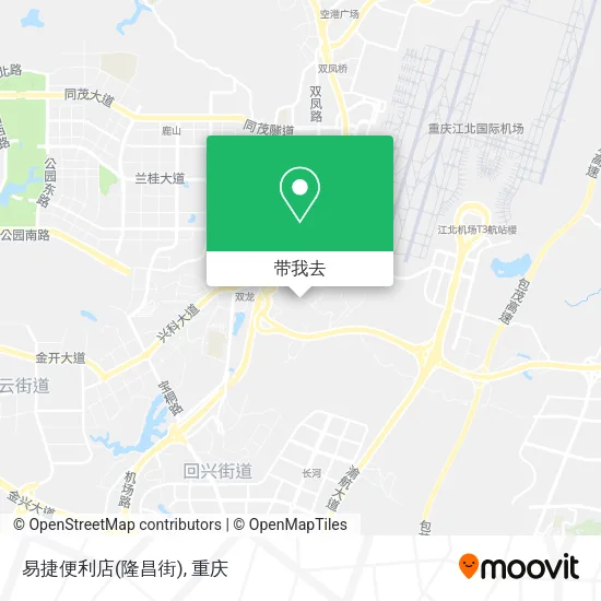 易捷便利店(隆昌街)地图