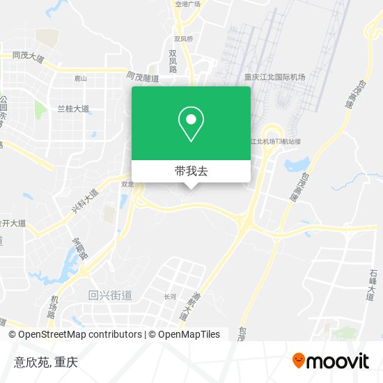 意欣苑地图