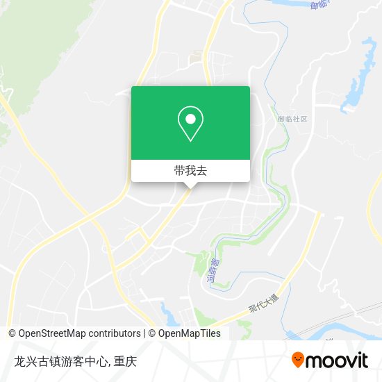 龙兴古镇游客中心地图