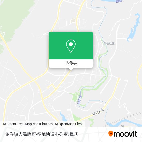 龙兴镇人民政府-征地协调办公室地图