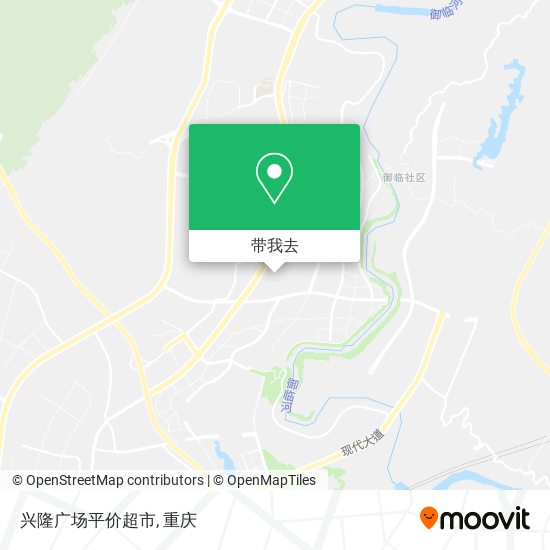 兴隆广场平价超市地图