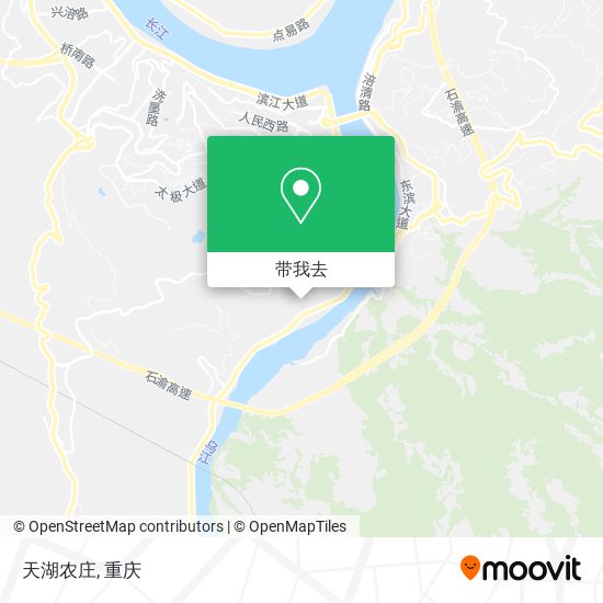 天湖农庄地图