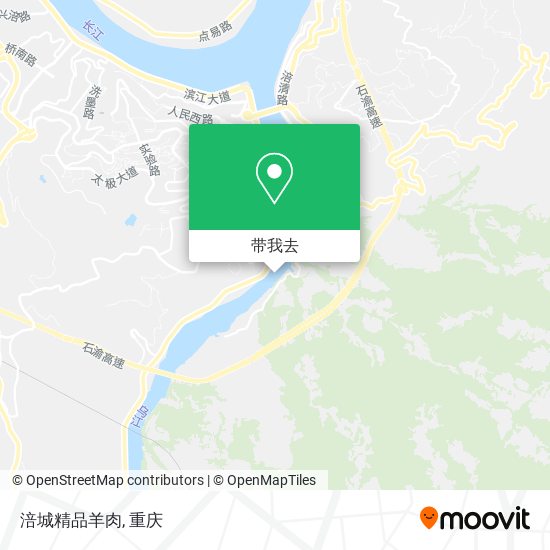 涪城精品羊肉地图