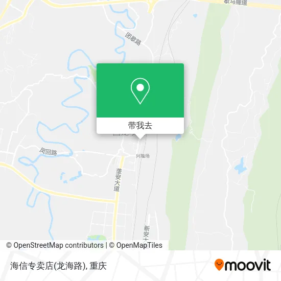 海信专卖店(龙海路)地图