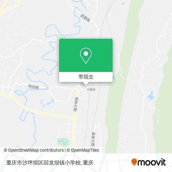 重庆市沙坪坝区回龙坝镇小学校地图