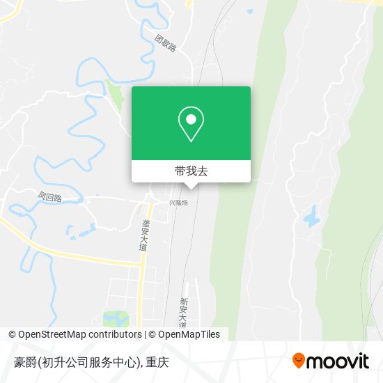 豪爵(初升公司服务中心)地图