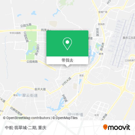 中航·翡翠城-二期地图