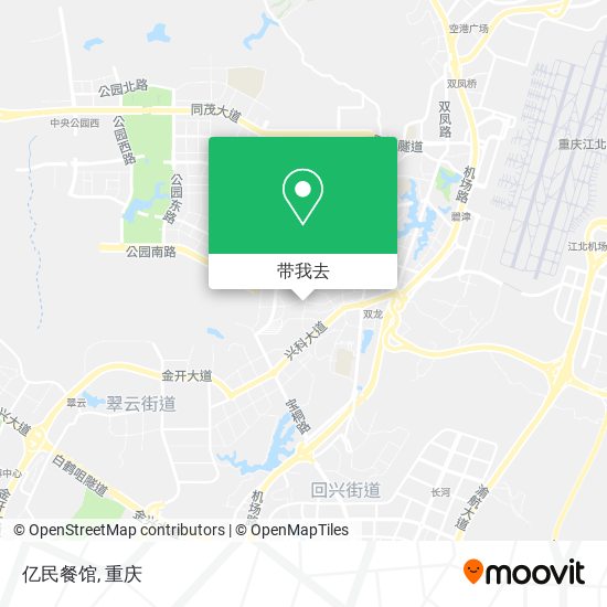 亿民餐馆地图