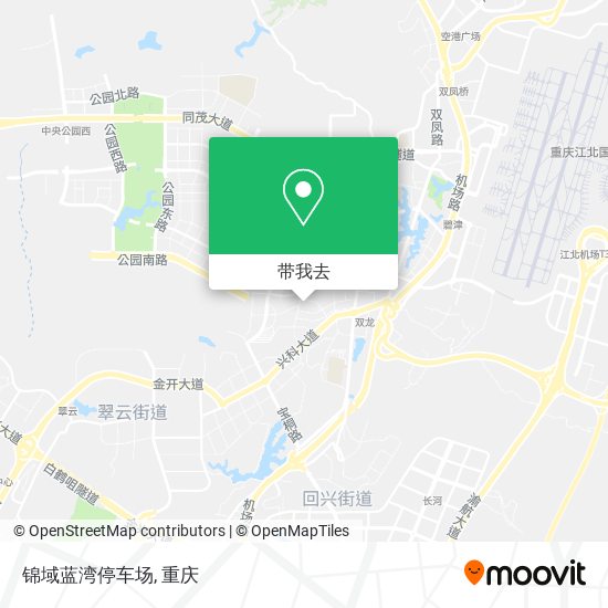 锦域蓝湾停车场地图