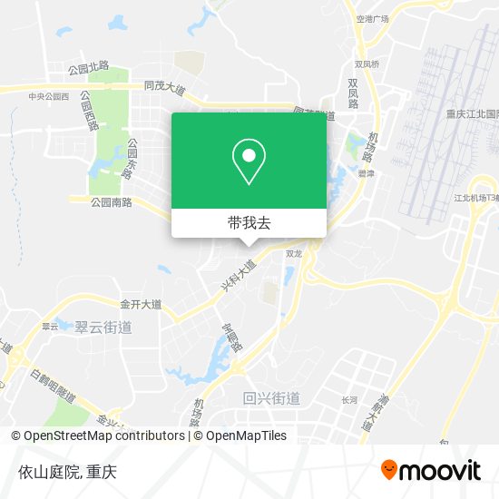 依山庭院地图