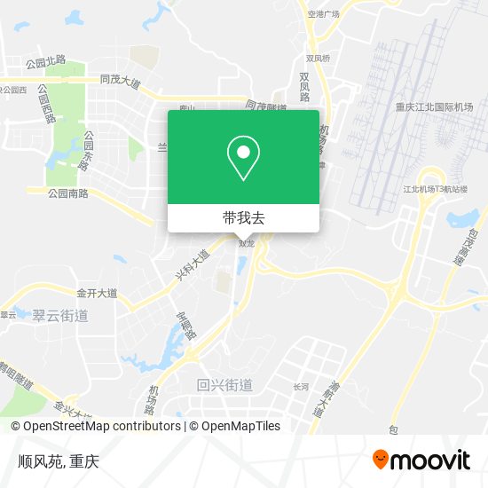 顺风苑地图