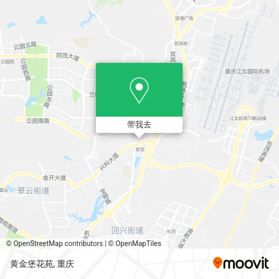 黄金堡花苑地图