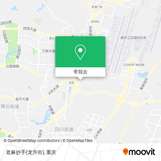 老麻抄手(龙升街)地图