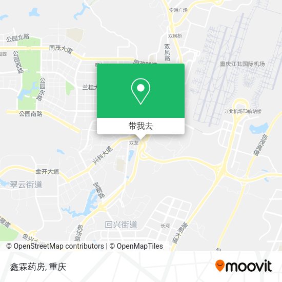 鑫霖药房地图
