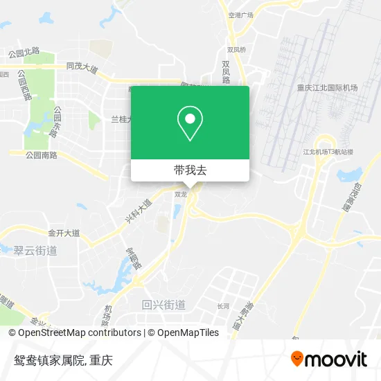 鸳鸯镇家属院地图