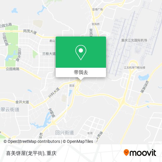 喜美饼屋(龙平街)地图
