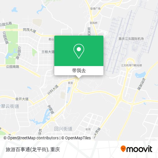 旅游百事通(龙平街)地图